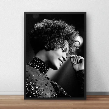 Whitney Houston Hudobné Hviezdy Plagát Plátno Art Print Domáce Dekorácie Nástenné Maľby ( Bez Rámu ) Whitney Houston Hudobné Hviezdy Plagát Plátno Art Print Domáce Dekorácie Nástenné Maľby ( Bez Rámu ) 4