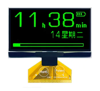 IPS 2.42 palcový 31PIN SPI Žltá/Biela/Modrá/Zelená OLED Displej SSD1309 Jednotky IC 128*64 I2C/8 bit Paralelné Rozhranie IPS 2.42 palcový 31PIN SPI Žltá/Biela/Modrá/Zelená OLED Displej SSD1309 Jednotky IC 128*64 I2C/8 bit Paralelné Rozhranie 5